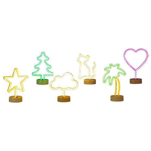 led霓虹造型灯FPA网红墙房间景装饰酒布吧氛围背灯l置ove字母灯墙 - 图2