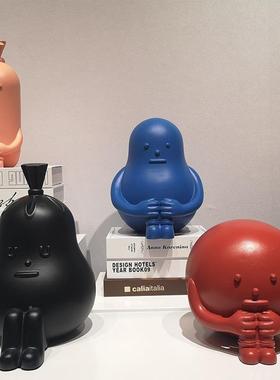 现代约创意树儿脂卡人物摆件家居客厅电视柜童房可简OTQ爱摆设饰
