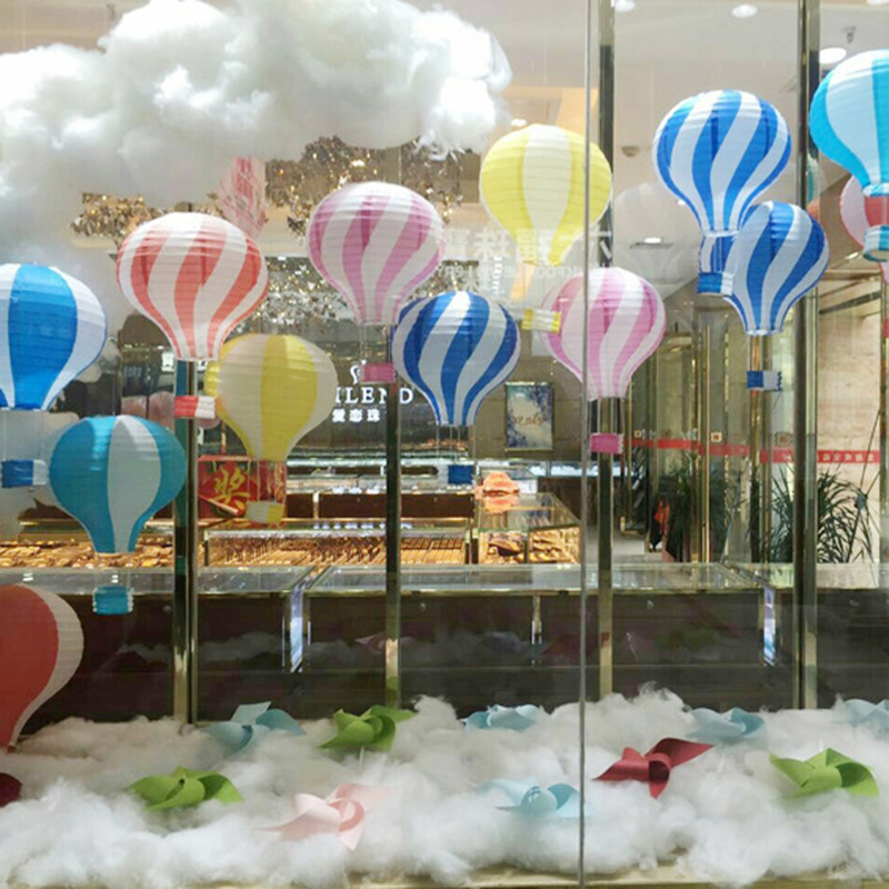 超市顶部装饰屋顶吊顶挂件开业气氛布置幼儿园天花板吊饰空中挂饰 - 图2