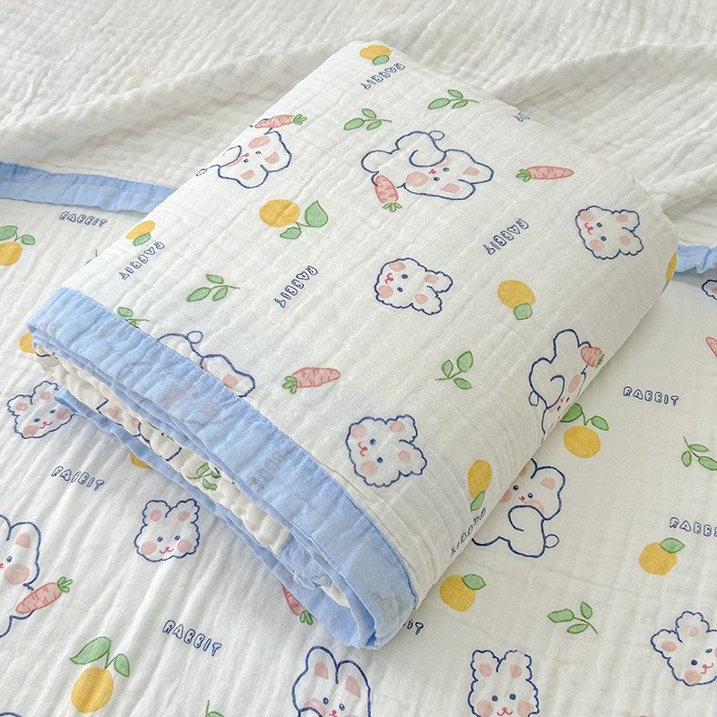 2025新款全棉婴儿六层纱布毛巾被宝宝纯棉盖毯儿童午睡毛毯小薄被,淘宝优惠券,粉丝福利购,淘宝优惠卷
