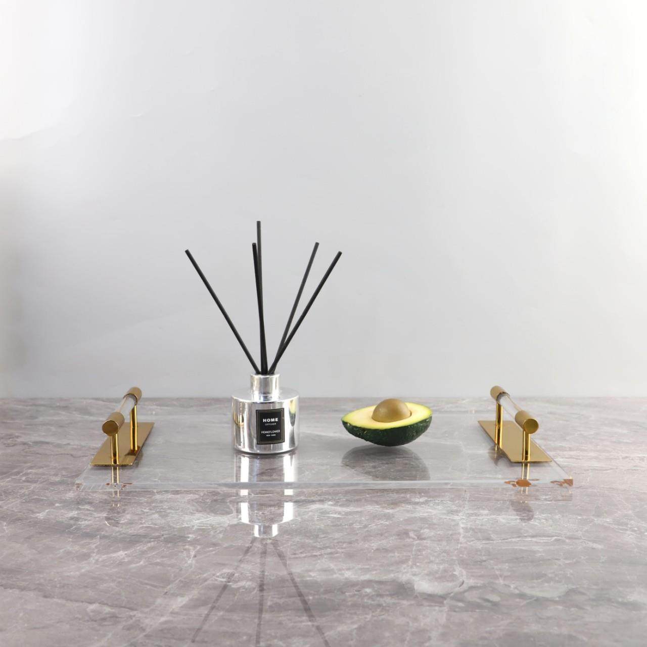 北欧创意亚克力长形间手提香薰装饰YHY托盘客厅玄衣帽方家居装关,淘宝优惠券,粉丝福利购,淘宝优惠卷