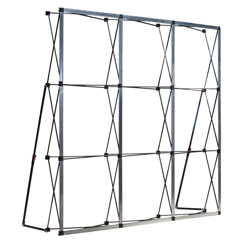 拉网展架签到墙广告展示架t折叠架舞台背景墙喷绘布定制海报kt板 - 图3