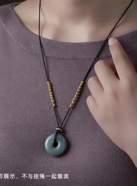 翡翠黄金蜜蜡玉平安扣专用