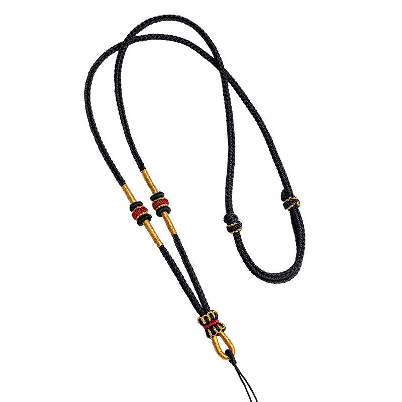 高端吊坠绳子项链绳手工编织黄金玉绳子吊坠挂绳黑色挂件绳高货绳,淘宝优惠券,粉丝福利购,淘宝优惠卷