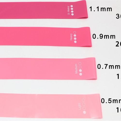 网球体能训练拉力圈橡胶圈力量训练阻力带健身腿部拉力环弹力带 - 图2