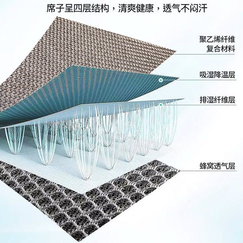 2025新款凉席空调席子折叠PE藤席加厚家用全软冰藤编织冰凉手工,淘宝优惠券,粉丝福利购,淘宝优惠卷