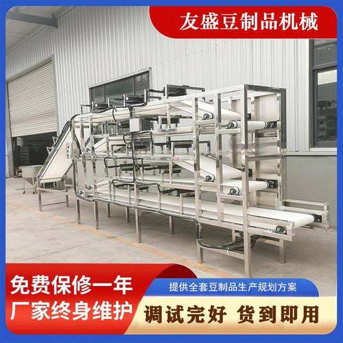 商用豆腐皮机厂家 千张加工机 压豆腐皮成型机 豆制品设备质量好 - 图1
