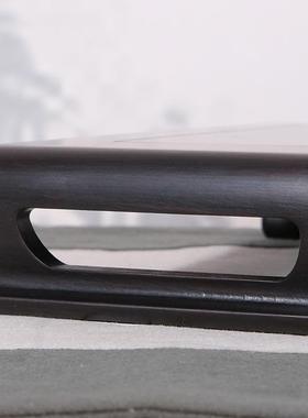 红木底座厂家货紫DZ008光源檀长方石奇座创意摆件子花盆爆款