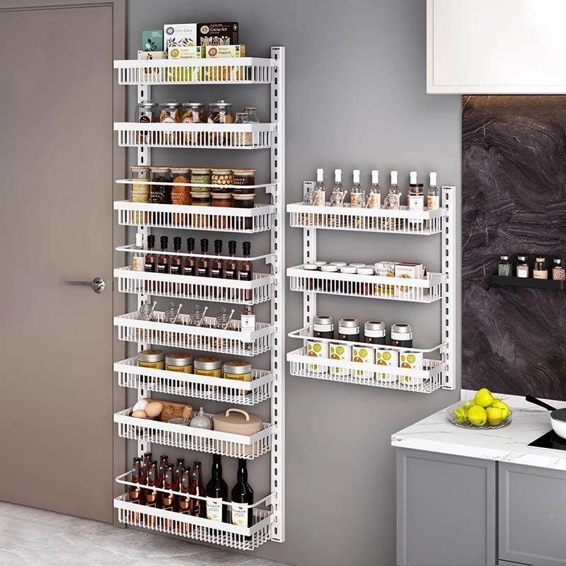 新款免打孔壁挂收纳橱架子多层可调节厨房柜墙调上74169215调物味,淘宝优惠券,粉丝福利购,淘宝优惠卷