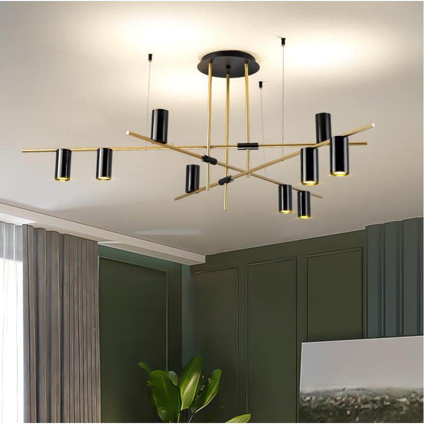 北吊灯顶灯轻一奢风格现代89欧简约室大气卧餐厅字长条吊灯装饰灯,淘宝优惠券,粉丝福利购,淘宝优惠卷