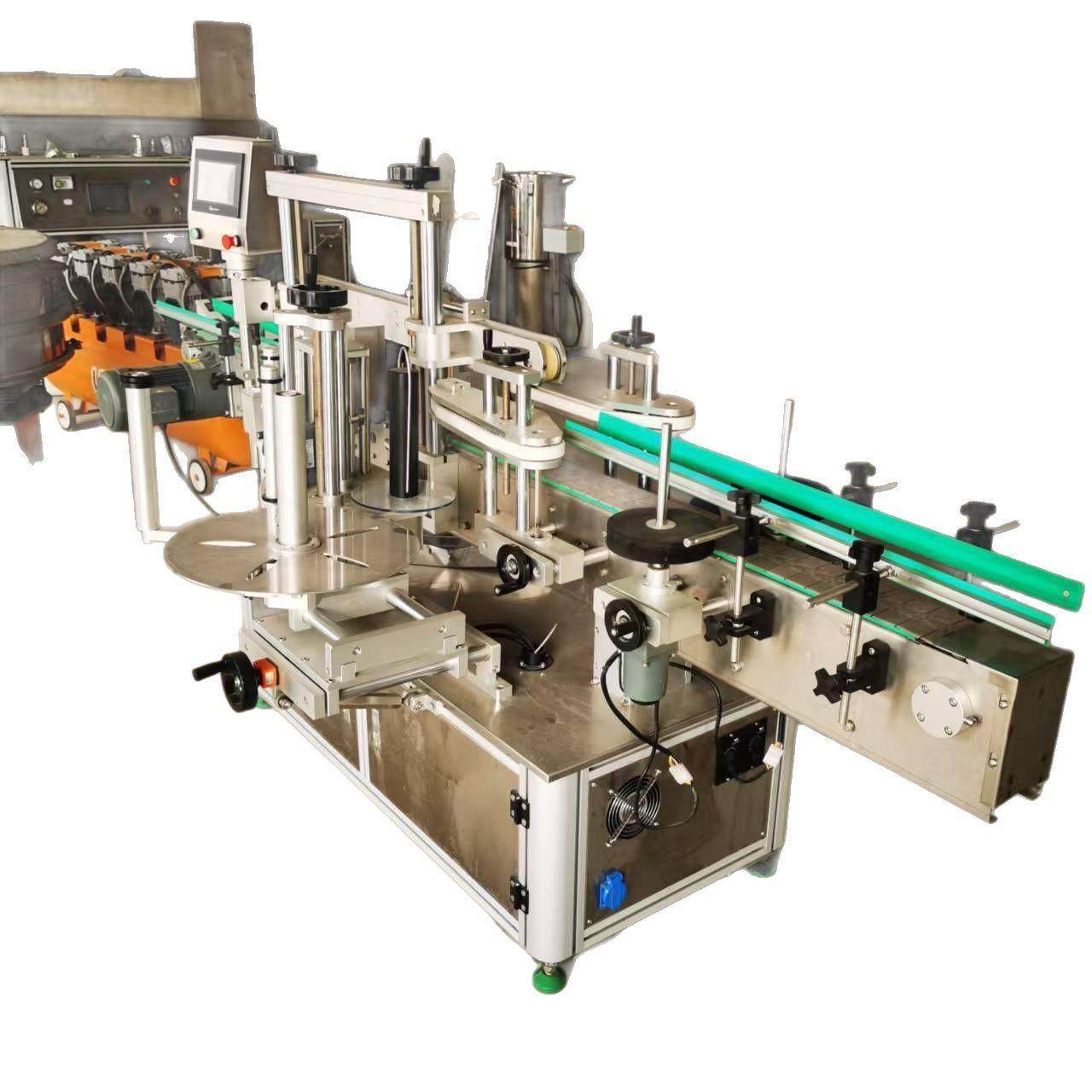 全自动圆瓶贴标机饮料塑料玻璃瓶子不干胶标签定位贴标设备高精度,淘宝优惠券,粉丝福利购,淘宝优惠卷
