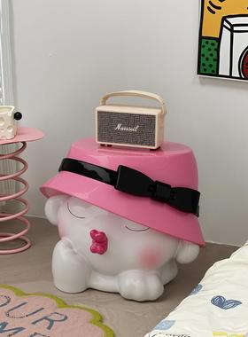 贝美换鞋凳进门20250403口家用汉入玄关摆件户客厅凳品子家居装饰