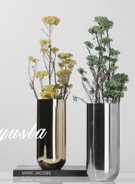 简约客厅几售店楼处插干花HFZ瓶花器餐厅吧茶台柜酒别装墅摆件软