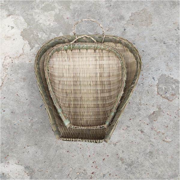 竹编筲箕竹簸箕竹篮子竹菜篮沥米洗菜沥水收纳篮子纯手工小号大号,淘宝优惠券,粉丝福利购,淘宝优惠卷