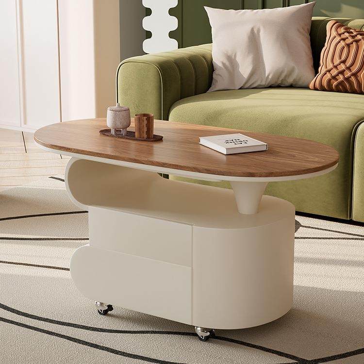 现代简约轻奢岩板茶几家用客厅感茶几可移动推车边几沙发Tω,淘宝优惠券,粉丝福利购,淘宝优惠卷