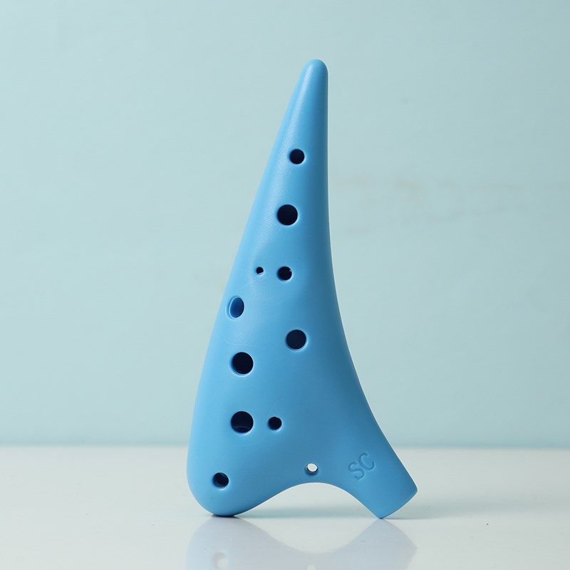 12孔高音C调树脂陶笛SC塑胶塑料初学入门防摔十二W孔学生吹奏乐器 - 图0