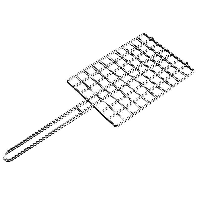 烧烤炉专用烧烤网夹烤鱼夹子商用加粗不锈钢竖条网格拍子大号工具,淘宝优惠券,粉丝福利购,淘宝优惠卷