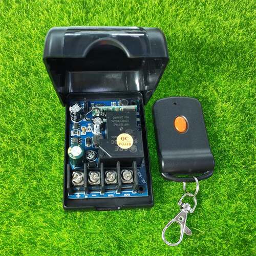 3蝴12-48V1L蝶单键遥控12V-48V0A单路车灯喇叭灯具泵水开电源改装 - 图2