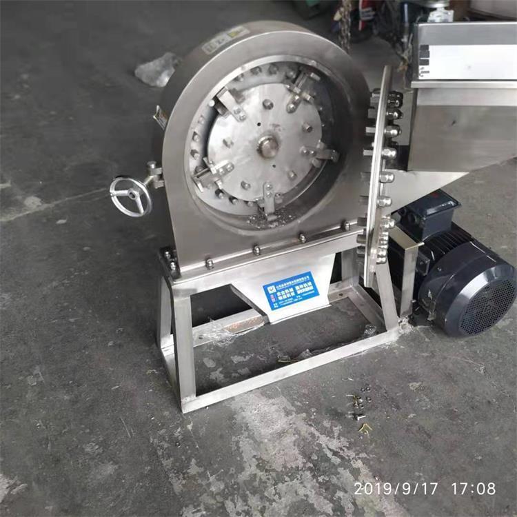 盐块粉碎机豆饼麦麸粉碎机稻糠粉碎机不锈钢茴香磨粉粉碎机 - 图2