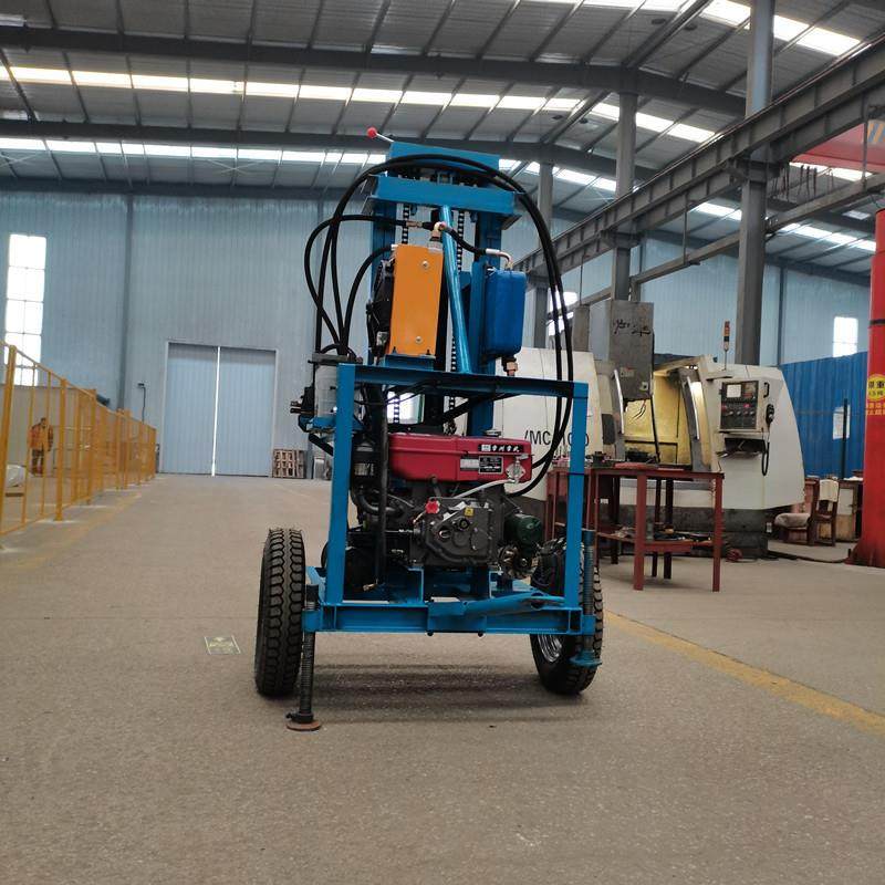 轮式家用柴油液压钻井机120米深民用水井钻机农村打水井钻井设备,淘宝优惠券,粉丝福利购,淘宝优惠卷