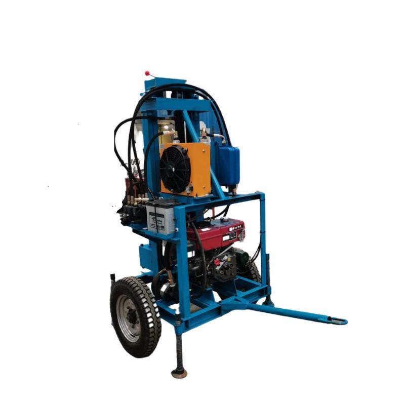 轮式家用柴油液压钻井机120米深民用水井钻机农村打水井钻井设备,淘宝优惠券,粉丝福利购,淘宝优惠卷