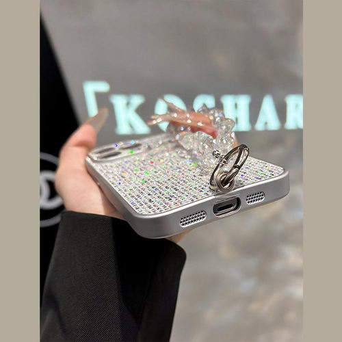 闪钻手机壳适用opporeno15保护套findx9pro女款a6proa5a13潮14pro全包x8s+防摔a3抖音12网红11高级轻奢简约软 - 图3