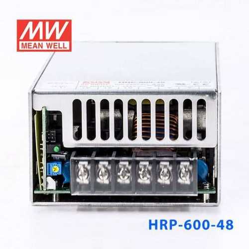 明纬HRP-600开关电源12V24V36V48V/3.3/5/7.5/15V 600W电机带PFC - 图1