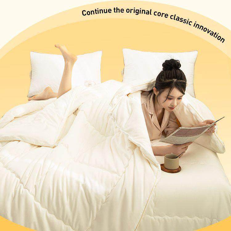 春大被子母二合舒豆一秋棉被被芯适双人冬被蓬松天115011然大豆,淘宝优惠券,粉丝福利购,淘宝优惠卷