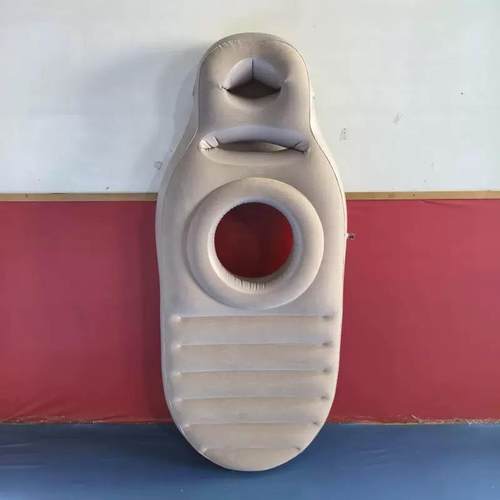 充气孕垫环保PVC妇孕床垫垫趴凹型植绒加厚室内户外通YH-1009用垫 - 图2