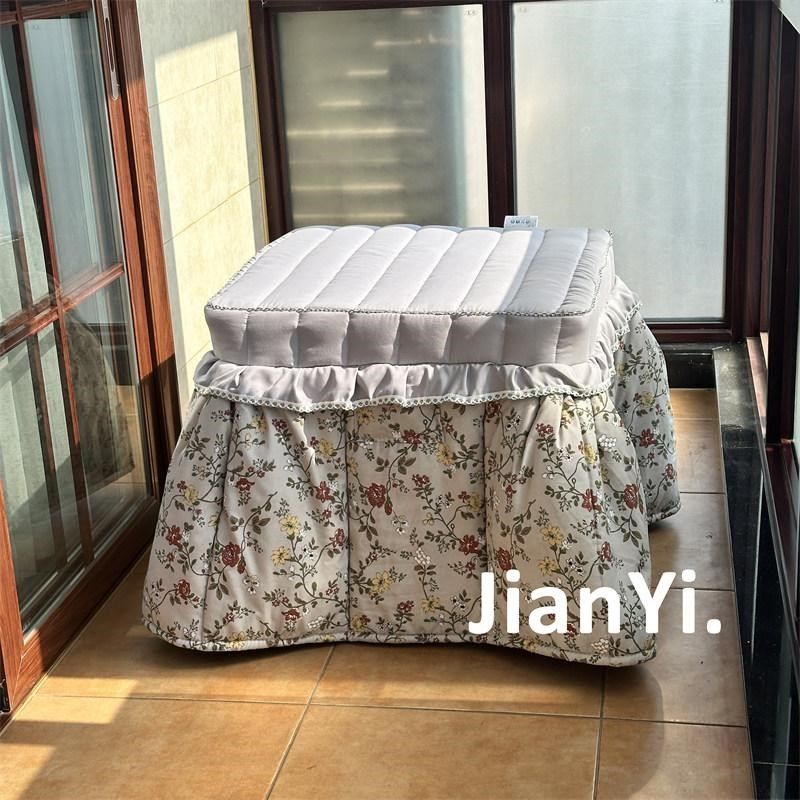 田园风加厚烤火桌罩正方形烤火罩子套长方形取暖桌套冬季烤火被罩,淘宝优惠券,粉丝福利购,淘宝优惠卷