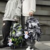Backpack men's new large-capacity graffiti trendy sports and leisure travel computer backpack female junior high school school bag