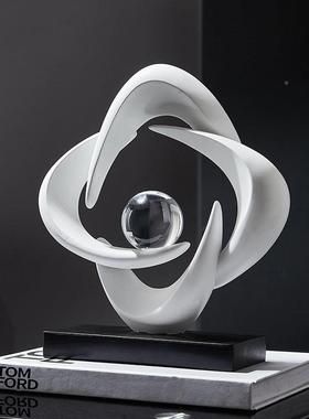 关轻件奢高档风水起生摆客厅玄电视柜装饰品玻ms4JJHa3璃柜餐