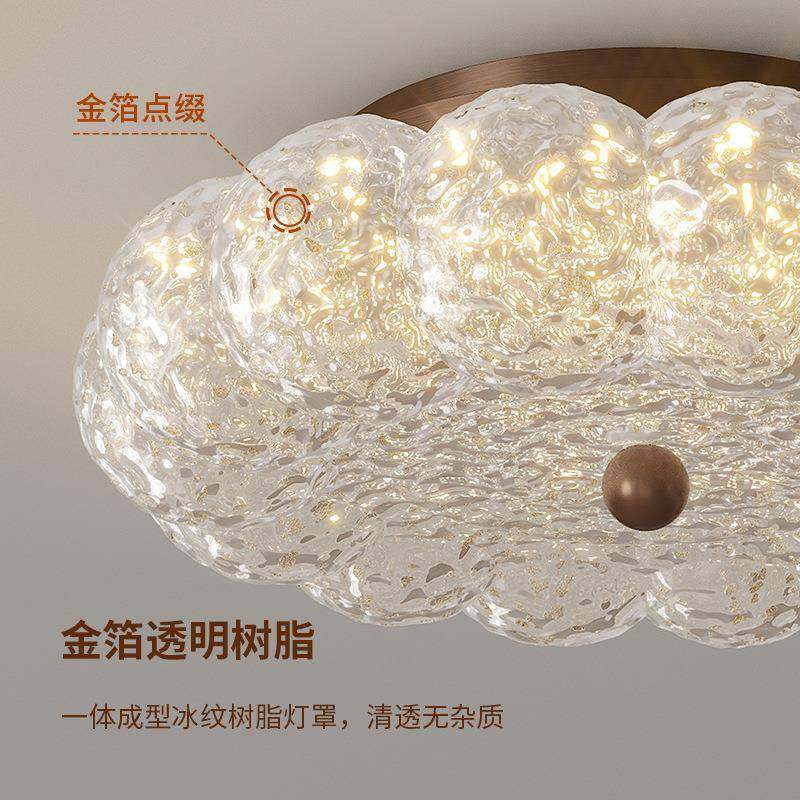 法卧室灯灯吸顶灯中古奶油风主卧式公440主房具简房约泡泡奶豆灯,淘宝优惠券,粉丝福利购,淘宝优惠卷