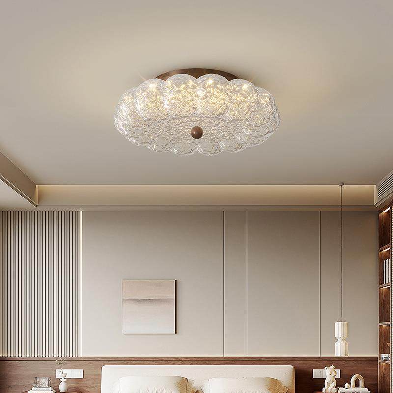 法卧室灯灯吸顶灯中古奶油风主卧式公440主房具简房约泡泡奶豆灯,淘宝优惠券,粉丝福利购,淘宝优惠卷