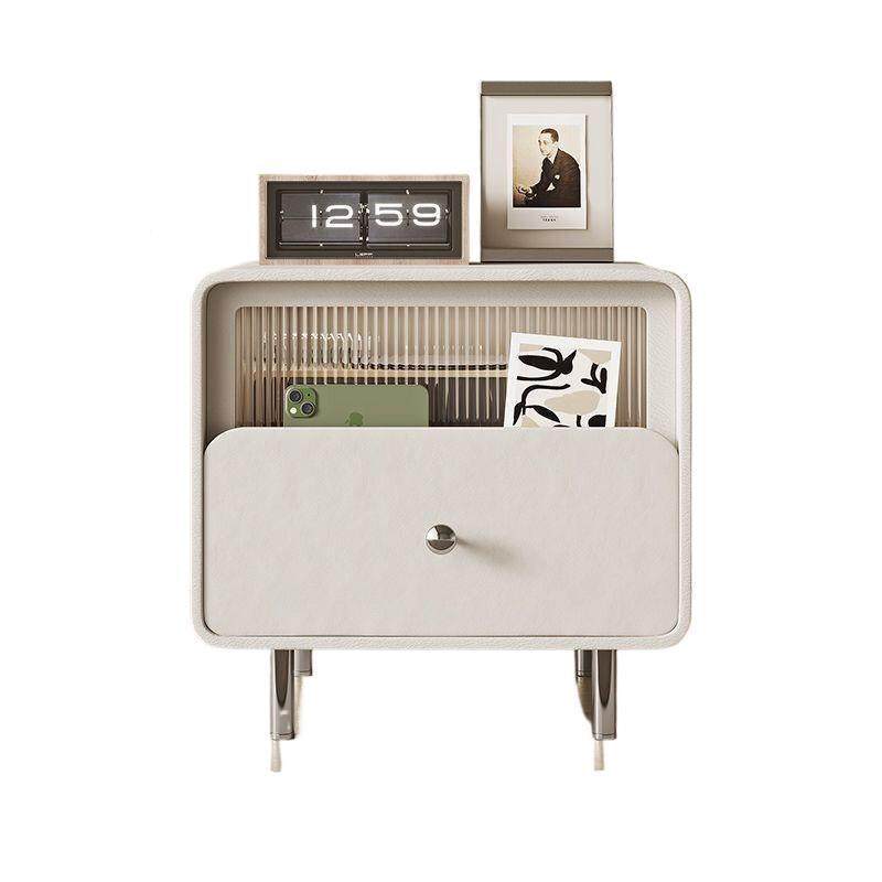 意式极简法物式轻奢实木床头柜简约现代奶油风储柜黑色皮质床00边,淘宝优惠券,粉丝福利购,淘宝优惠卷