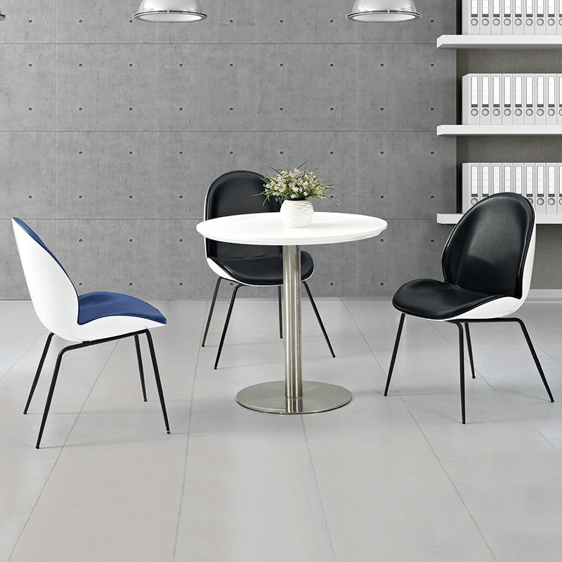 圆桌子简约现接待休闲桌椅洽谈桌奶茶咖啡店白色餐桌阳台小茶几,淘宝优惠券,粉丝福利购,淘宝优惠卷