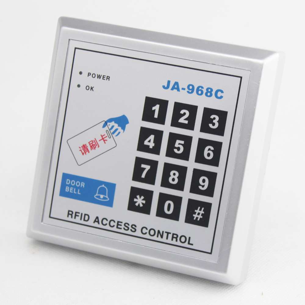 968带管理卡 ID门禁机 门禁控制器 刷卡密码键盘 id读卡器 感应机 - 图0