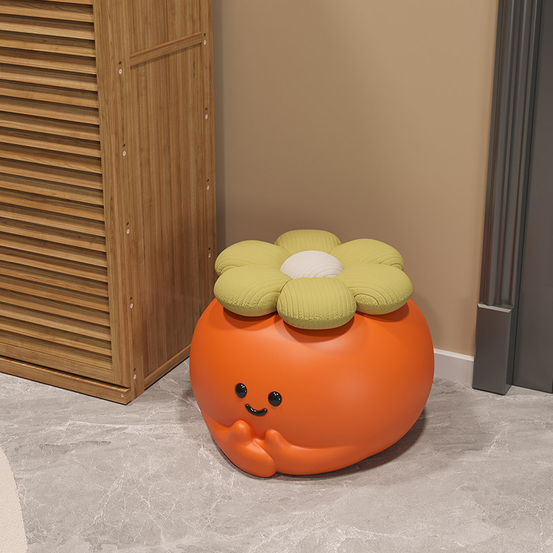 柿子存钱罐落地摆件客厅家居装饰品儿童门口换鞋凳新房子乔迁礼物,淘宝优惠券,粉丝福利购,淘宝优惠卷