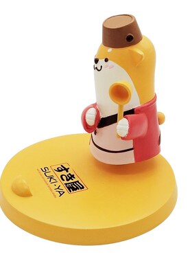 树脂创意手机座旅游纪念品 卡通可爱桌面手机支架 生日礼品
