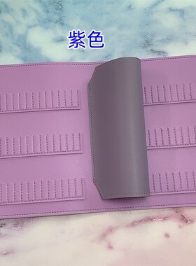 现货84格8色可选美甲打磨头收纳包美甲培训工具包磨头展示包