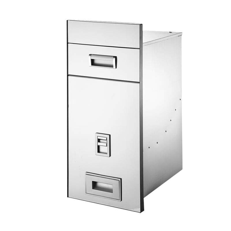 米箱嵌入式橱柜米箱304不锈钢米桶计E量式家用储米缸300柜米柜拉,淘宝优惠券,粉丝福利购,淘宝优惠卷