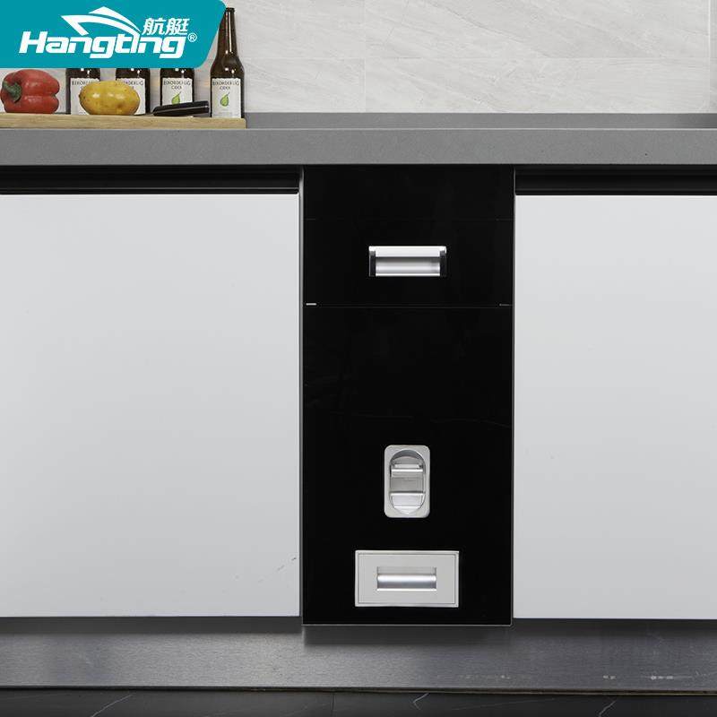 米箱嵌入式橱柜米箱304不锈钢米桶计E量式家用储米缸300柜米柜拉,淘宝优惠券,粉丝福利购,淘宝优惠卷