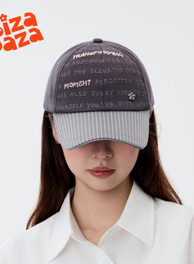 bizabaza立体刺绣软顶棒球帽