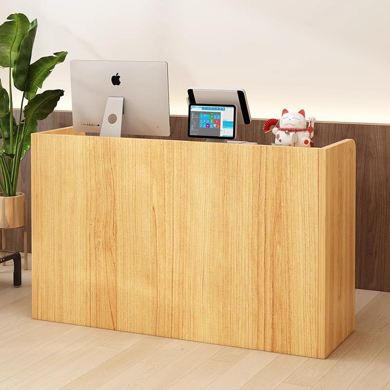 收银台柜台简约现代小型服装店便利店母婴店店铺吧台桌前台接待台 - 图1