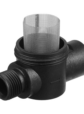 6分20目304不锈钢网内丝螺纹过滤器塑料透明自来水前置管道25mm