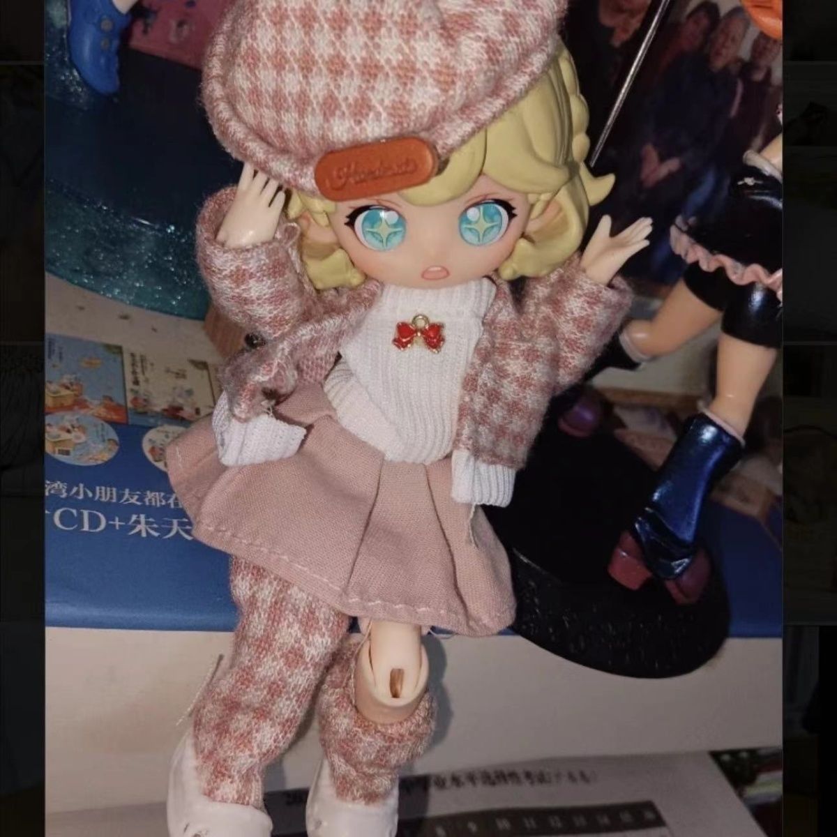 八分娃衣ob11白菜价兽仔8分12分bjd17厘米娃娃YMY糖娜潘妮裙子套 - 图2