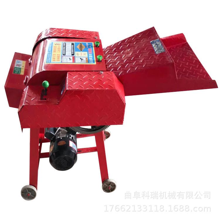 2吨卧式自动进料铡草机干湿两用铡草揉丝机鲜牧草杂草粉碎机科瑞 - 图3