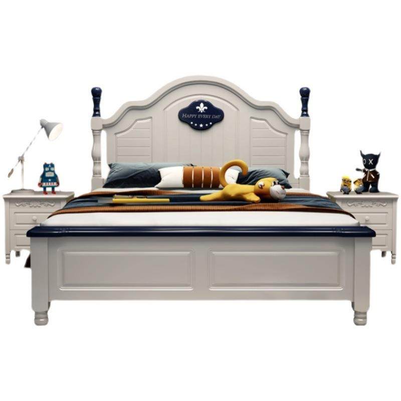 纯实木儿童床男孩女孩单人床小床公主床小孩双人床儿童房家具组合,淘宝优惠券,粉丝福利购,淘宝优惠卷