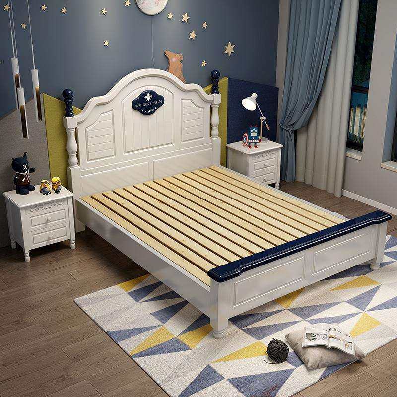 纯实木儿童床男孩女孩单人床小床公主床小孩双人床儿童房家具组合,淘宝优惠券,粉丝福利购,淘宝优惠卷