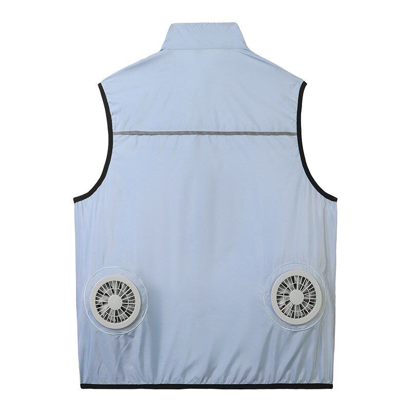 夏空调服工服制冷降温12V强风微胖无袖薄款大码200斤男女马甲制冷,淘宝优惠券,粉丝福利购,淘宝优惠卷